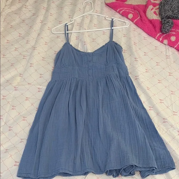 Aeropostale Dresses Blue Sleeveless Dress Poshmark
